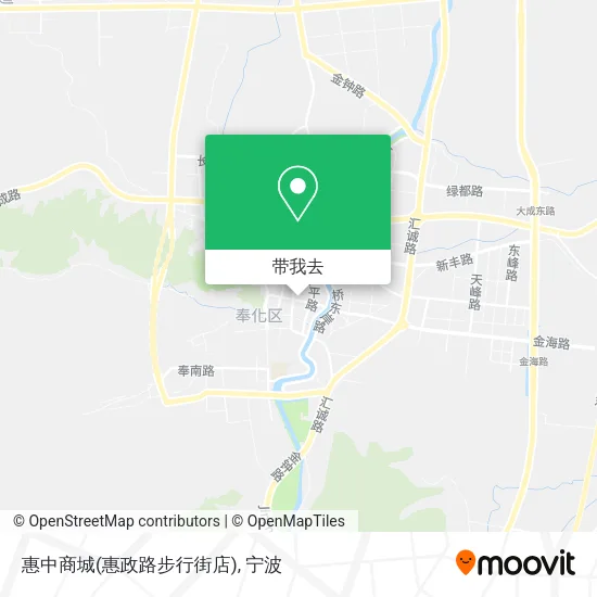 惠中商城(惠政路步行街店)地图