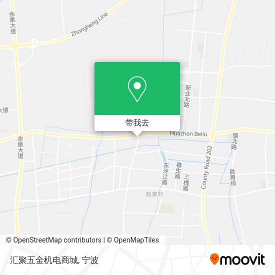 汇聚五金机电商城地图