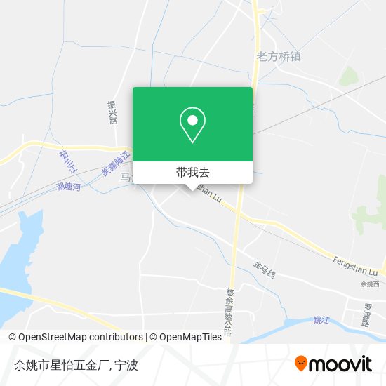 余姚市星怡五金厂地图