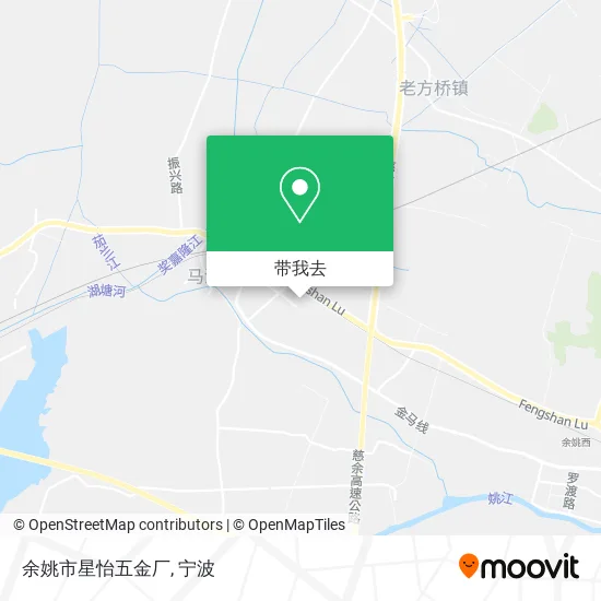 余姚市星怡五金厂地图