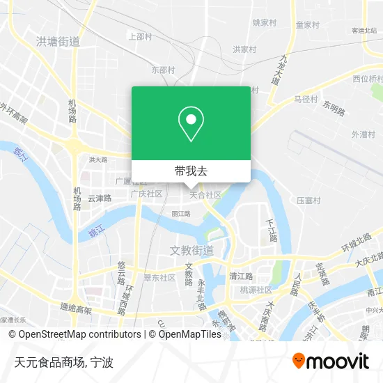 天元食品商场地图