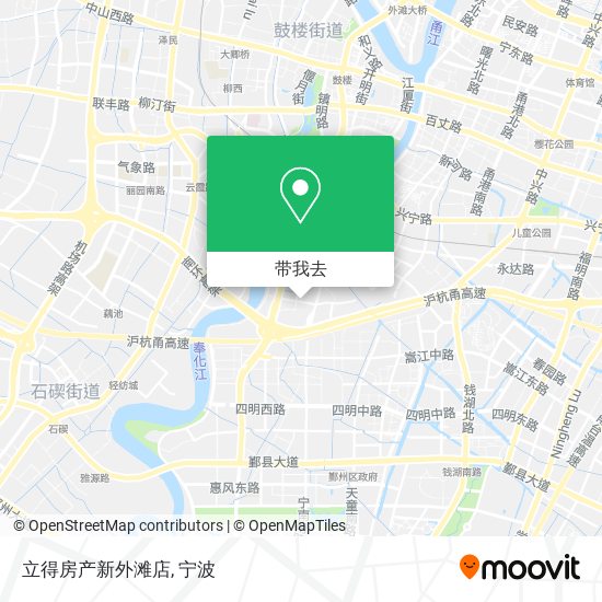 立得房产新外滩店地图