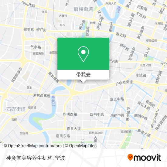 神灸堂美容养生机构地图