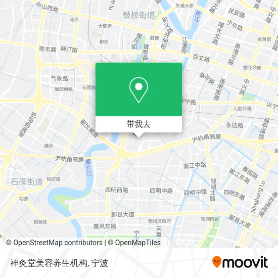 神灸堂美容养生机构地图