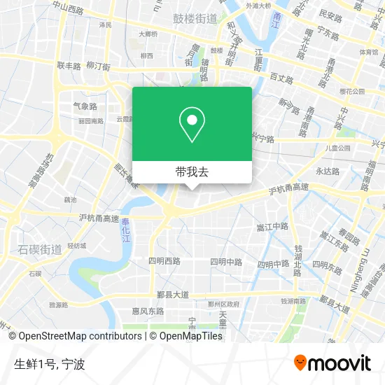 生鲜1号地图