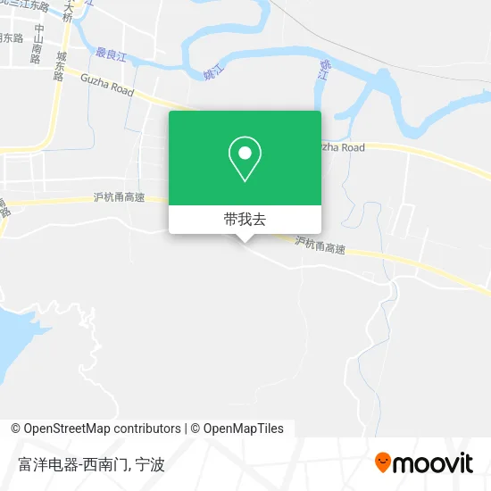 富洋电器-西南门地图