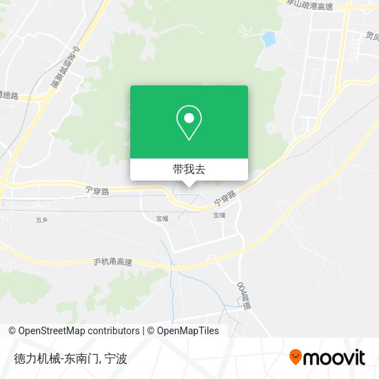 德力机械-东南门地图