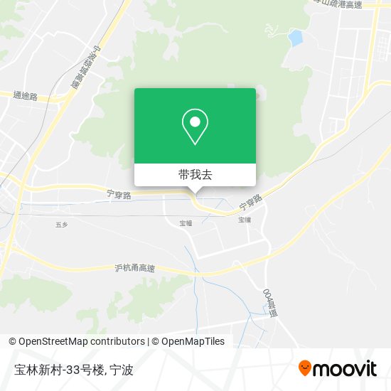 宝林新村-33号楼地图
