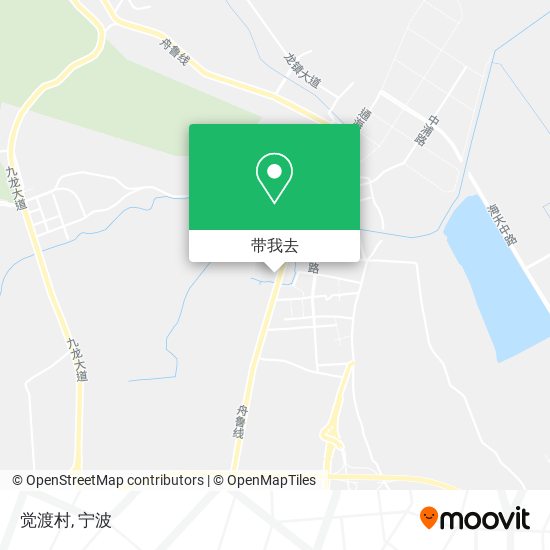 觉渡村地图