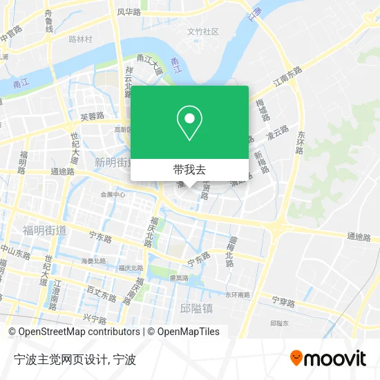 宁波主觉网页设计地图