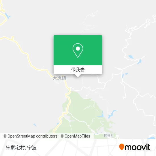 朱家宅村地图