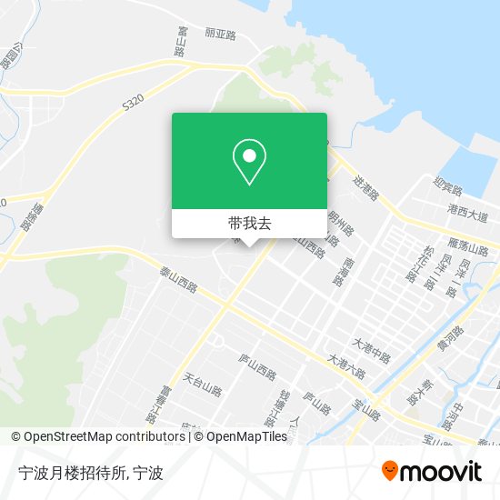 宁波月楼招待所地图