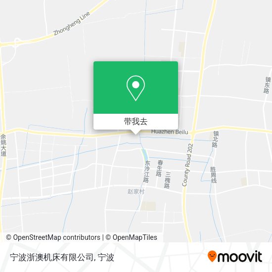 宁波浙澳机床有限公司地图