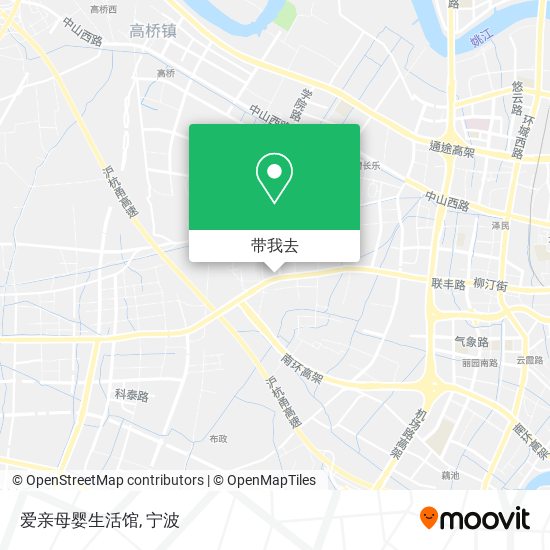 爱亲母婴生活馆地图