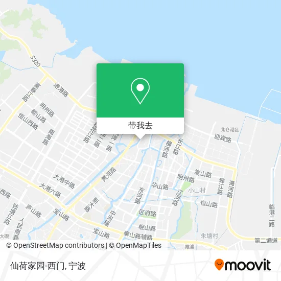 仙荷家园-西门地图