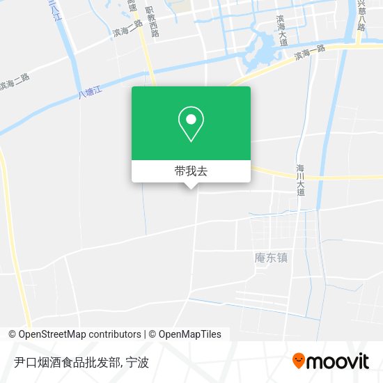 尹口烟酒食品批发部地图