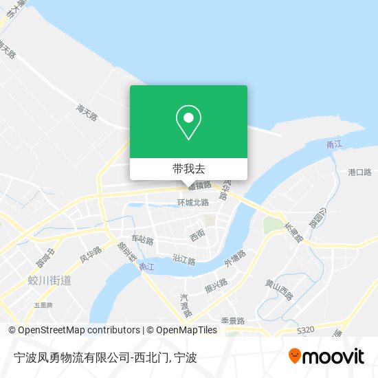 宁波凤勇物流有限公司-西北门地图
