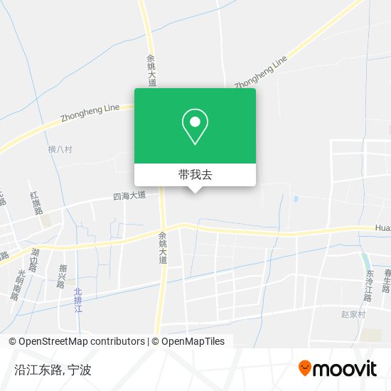 沿江东路地图