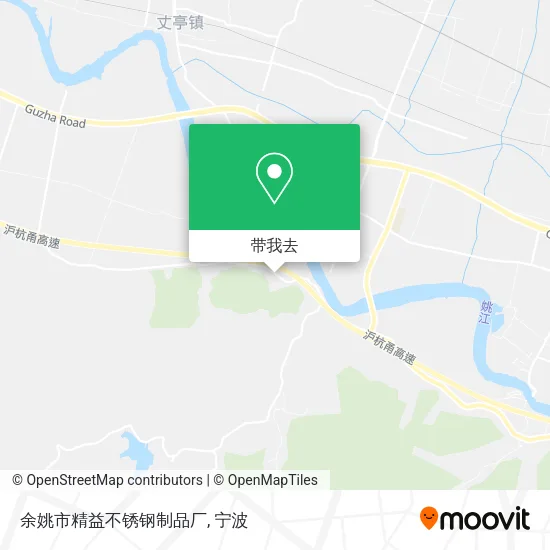 余姚市精益不锈钢制品厂地图