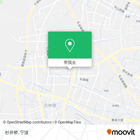 杉井桥地图