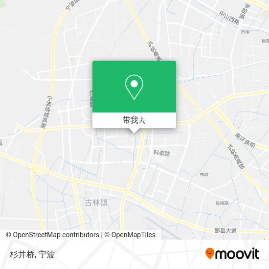 杉井桥地图