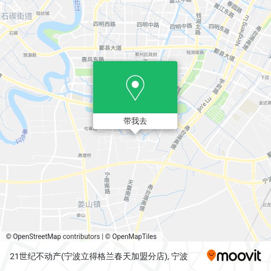 21世纪不动产(宁波立得格兰春天加盟分店)地图