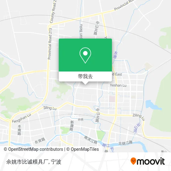 余姚市比诚模具厂地图