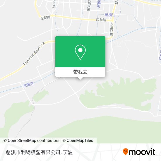慈溪市利钢模塑有限公司地图