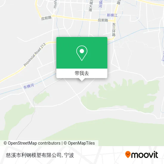 慈溪市利钢模塑有限公司地图