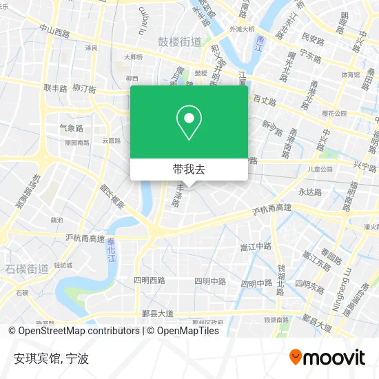 安琪宾馆地图