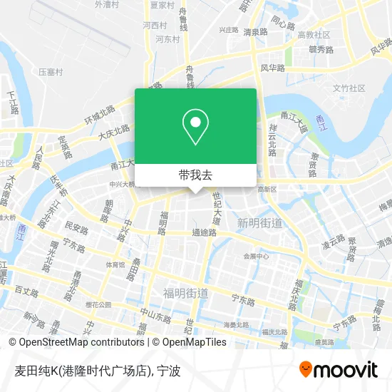 麦田纯K(港隆时代广场店)地图