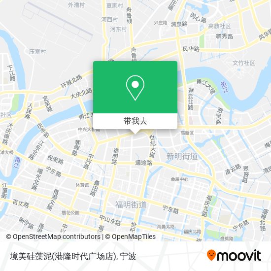 境美硅藻泥(港隆时代广场店)地图
