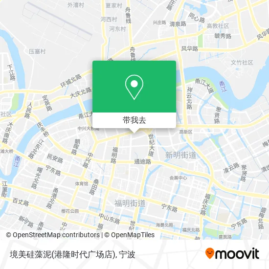 境美硅藻泥(港隆时代广场店)地图