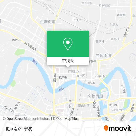 北海南路地图