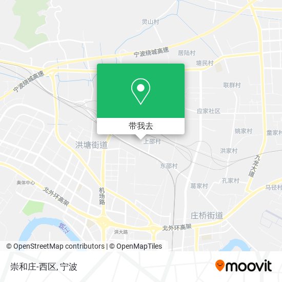 崇和庄-西区地图