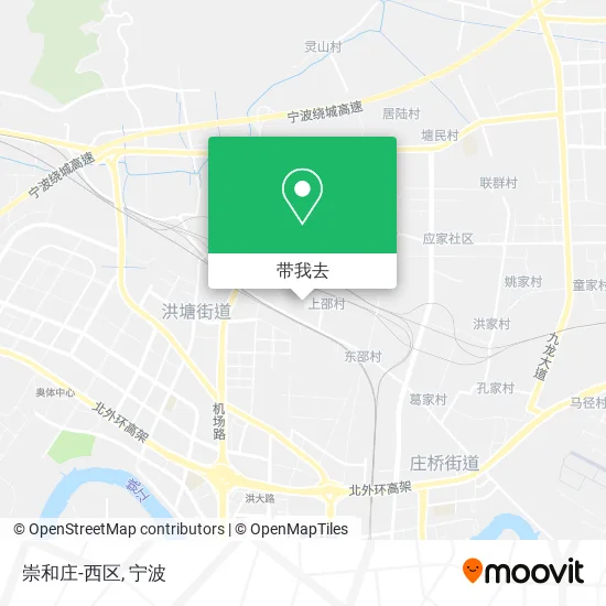 崇和庄-西区地图