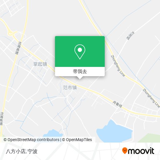 八方小店地图