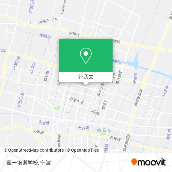 嘉一培训学校地图