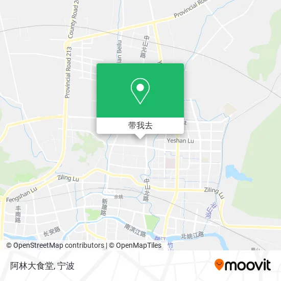 阿林大食堂地图