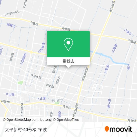太平新村-40号楼地图