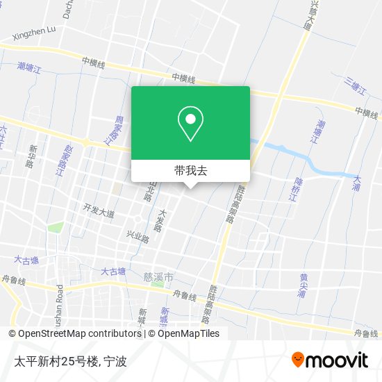 太平新村25号楼地图