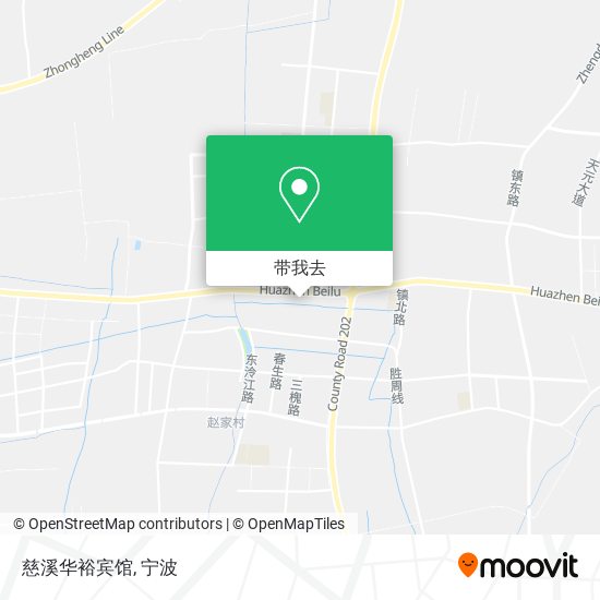 慈溪华裕宾馆地图