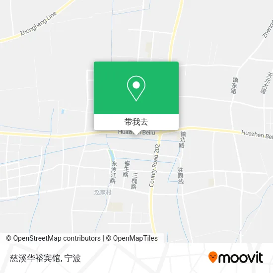 慈溪华裕宾馆地图
