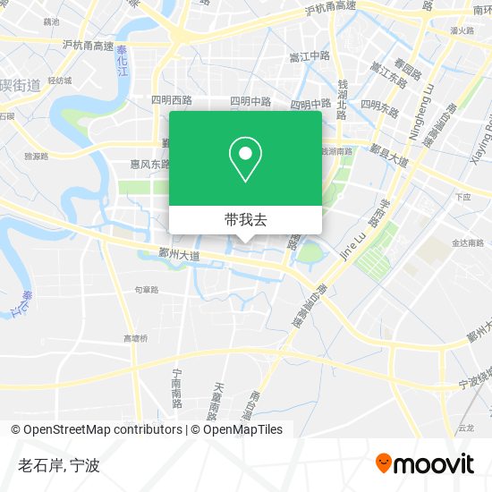 老石岸地图
