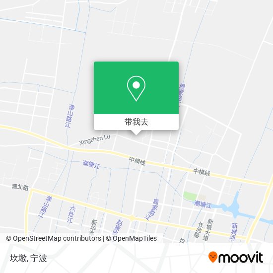 坎墩地图