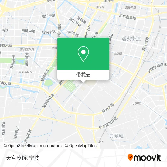 天宫冷链地图