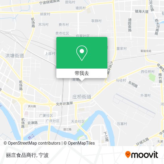丽庄食品商行地图