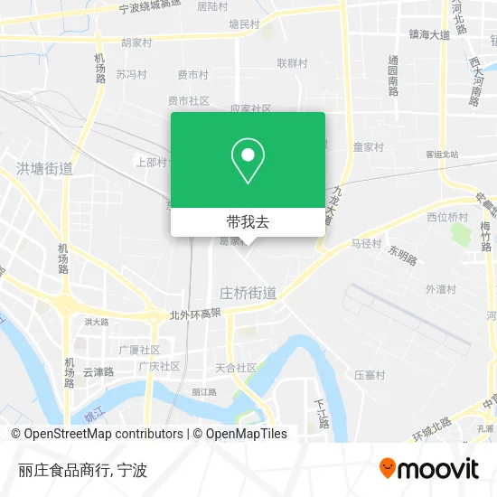 丽庄食品商行地图