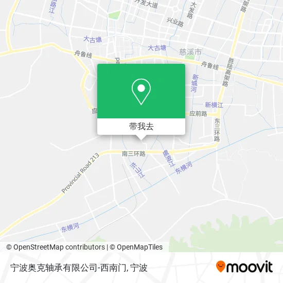宁波奥克轴承有限公司-西南门地图