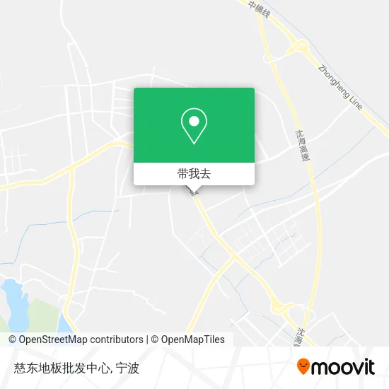 慈东地板批发中心地图